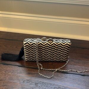 Antonio Melani Black & White Clutch - NWT
